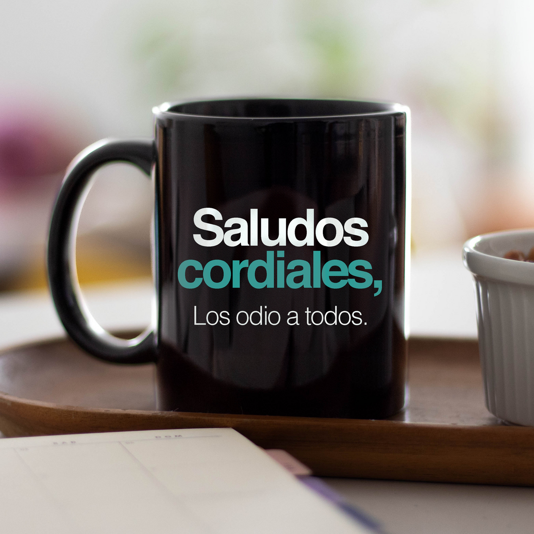 Taza Trabajo Saludos cordiales