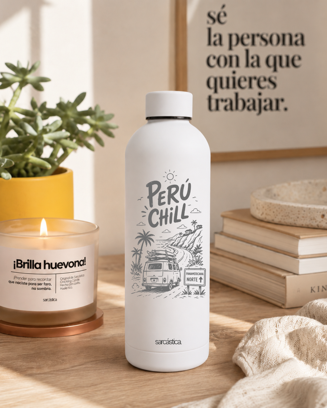 Botella Térmica Velvet: Perú Chill