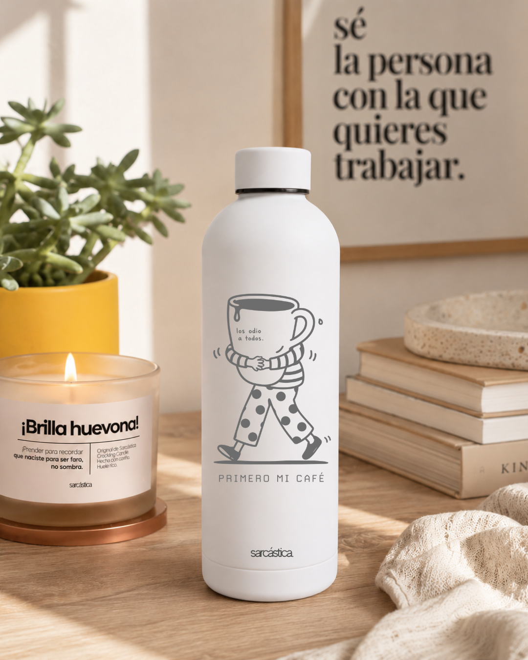 Botella Térmica Velvet: Primero mi Café