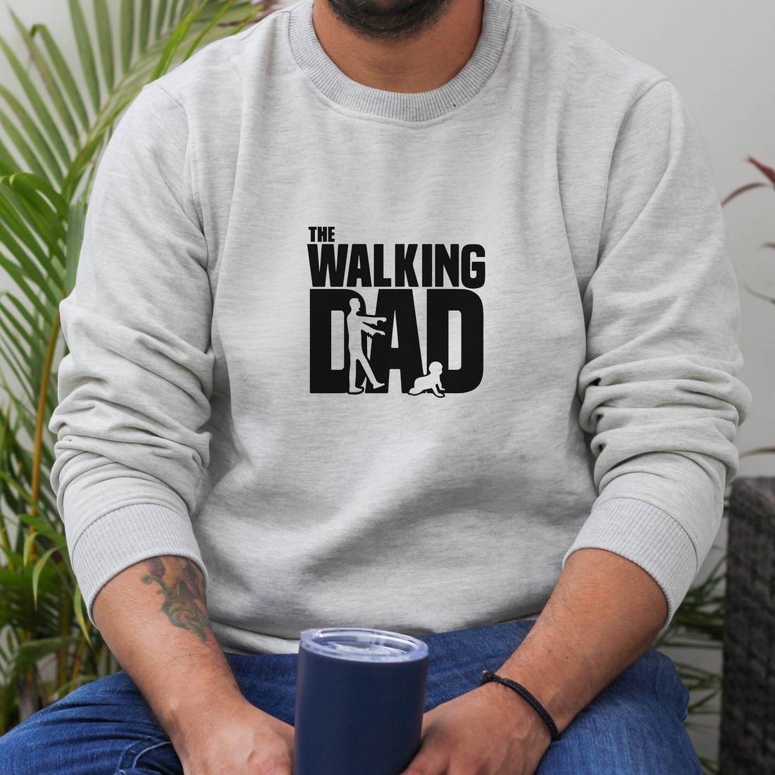 Polera Individual l Papá - The Walking Dad
