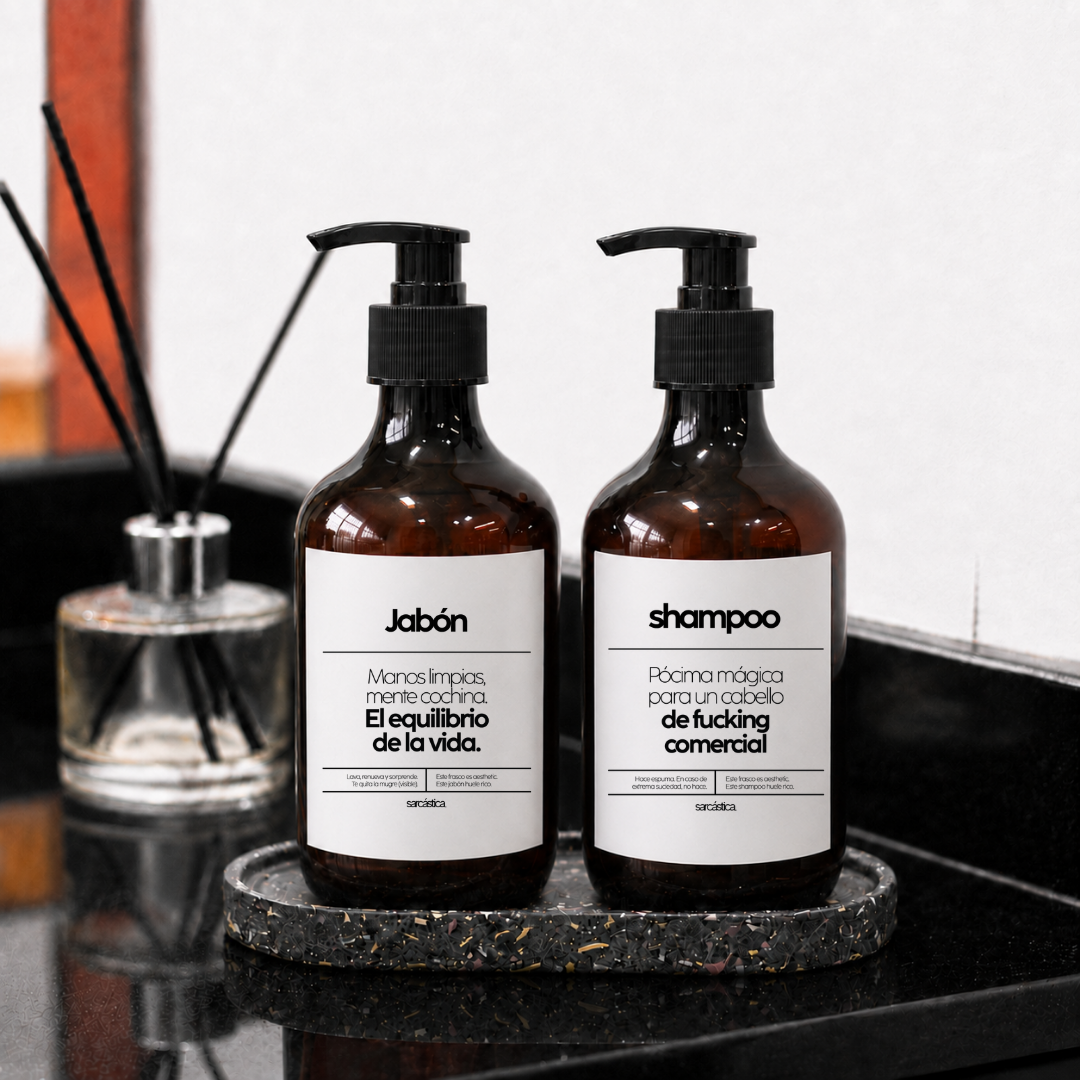 Pack Dispensadores [Shampoo + Jabón]