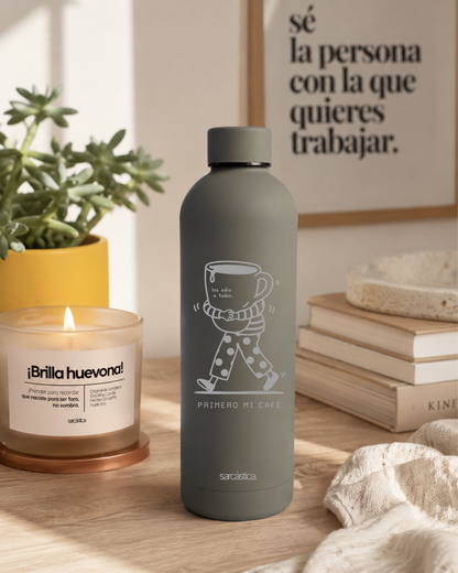 Botella Térmica Velvet: Primero mi Café