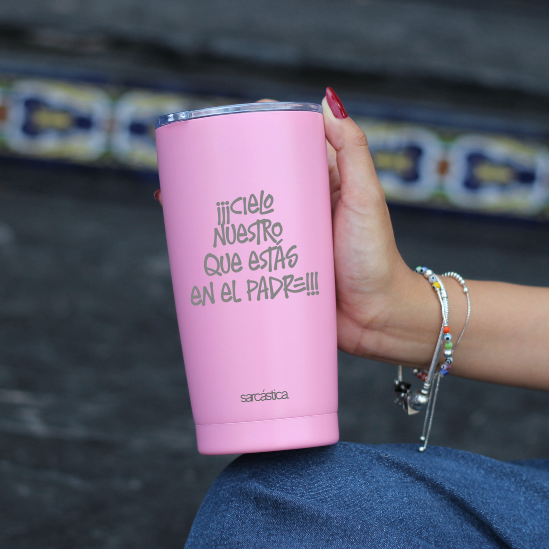 Vaso Térmico l Cotidiano - ¡¡¡Cielo nuestro que estás en el padre!!!