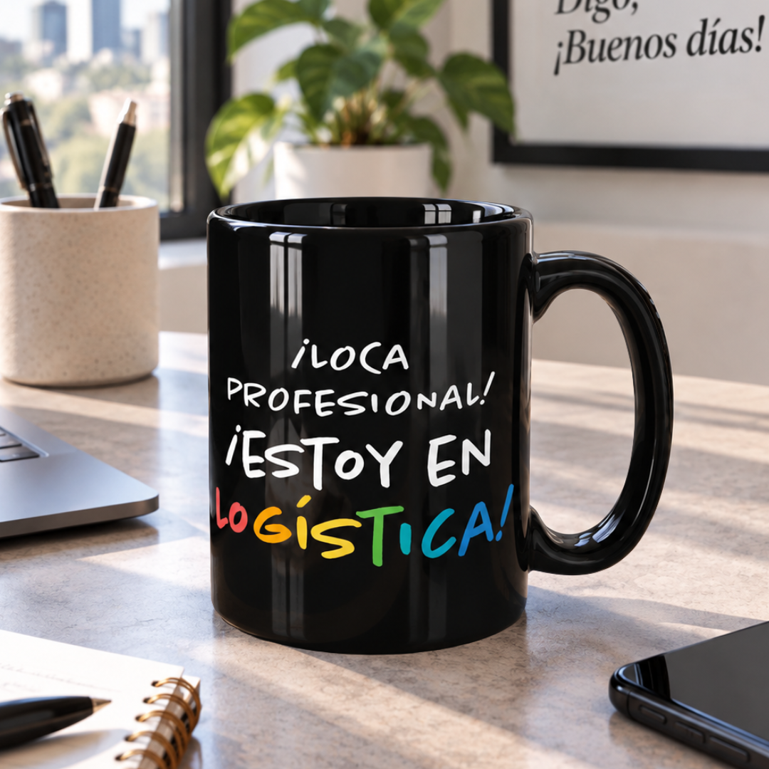 Taza Logística ¡Loca profesional!