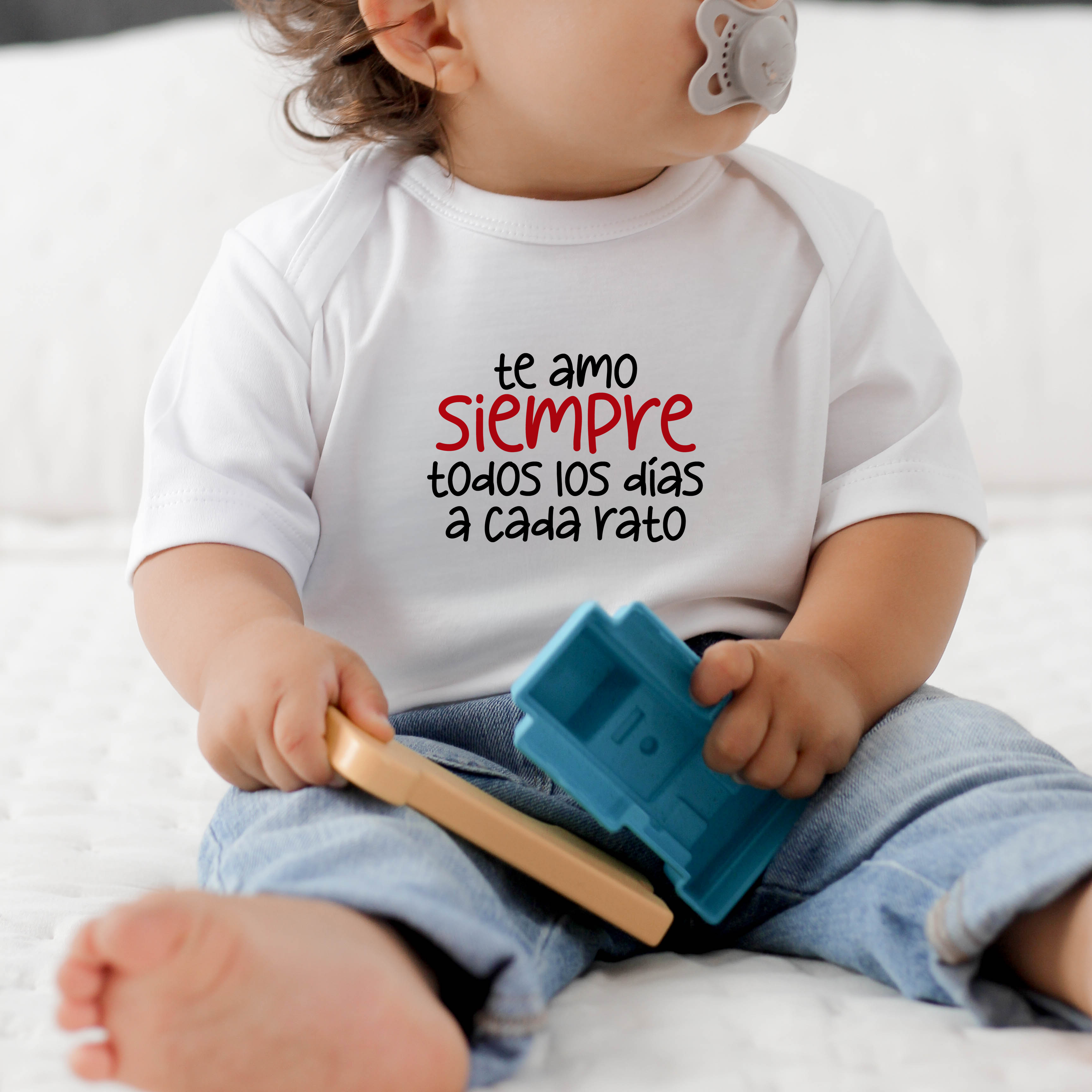 Body para bebé Mamá - Te amo siempre todos los días