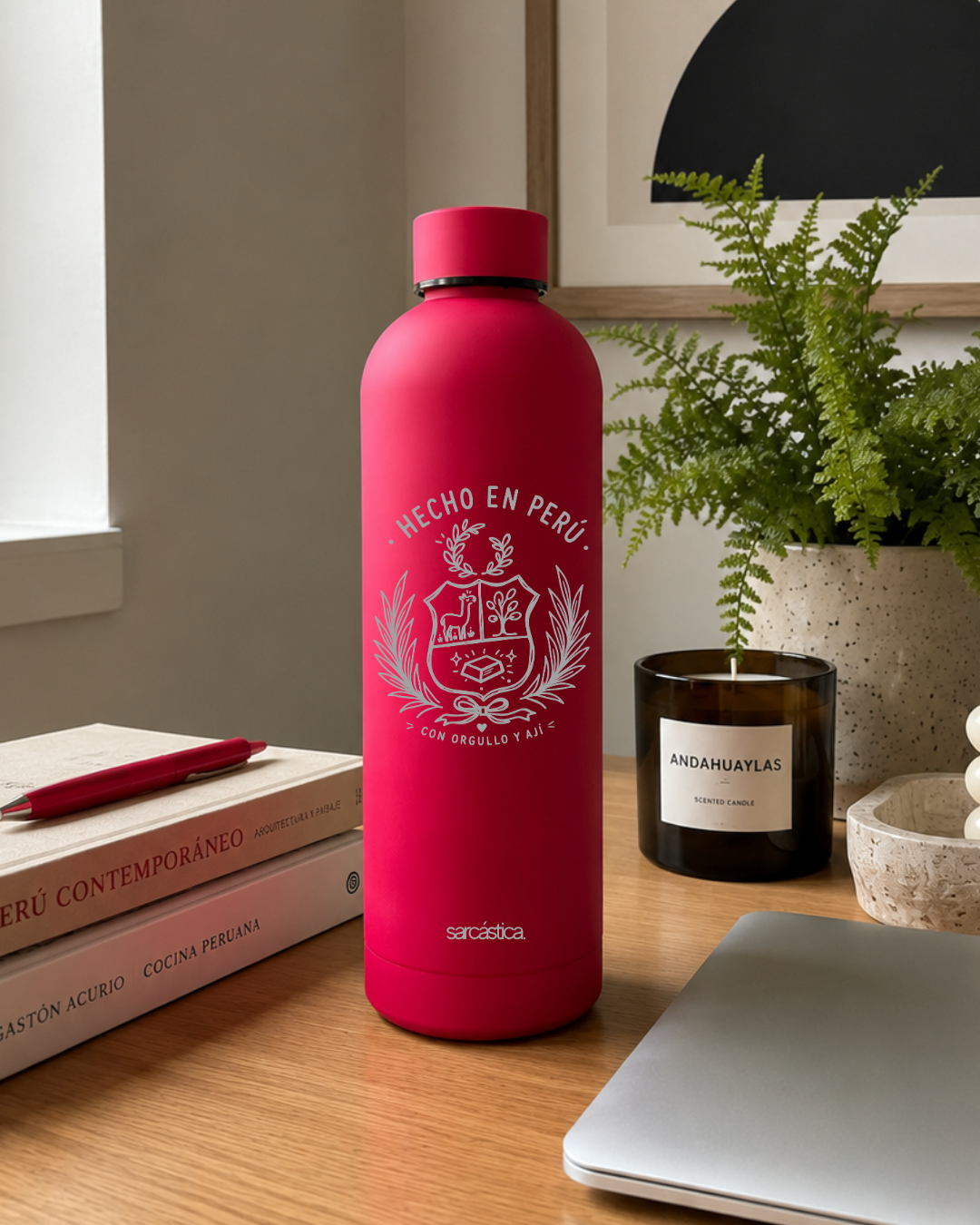Botella Térmica Velvet: Hecha en Perú