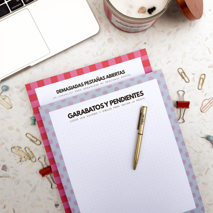 Notepads - Garabatos y Pendientes