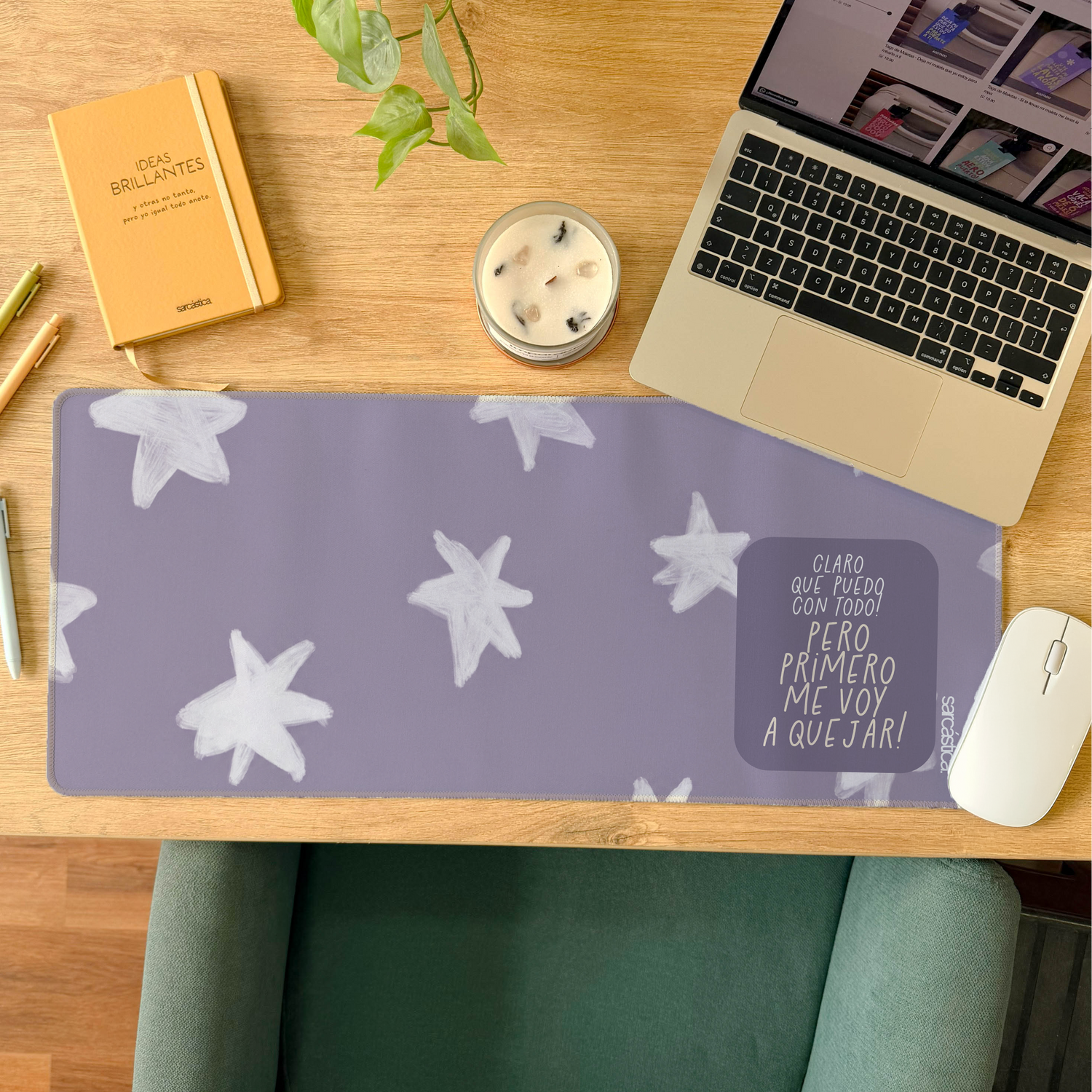 Mousepad ExtraLarge - Claro que puedo con todo! Pero primero me voy a quejar!