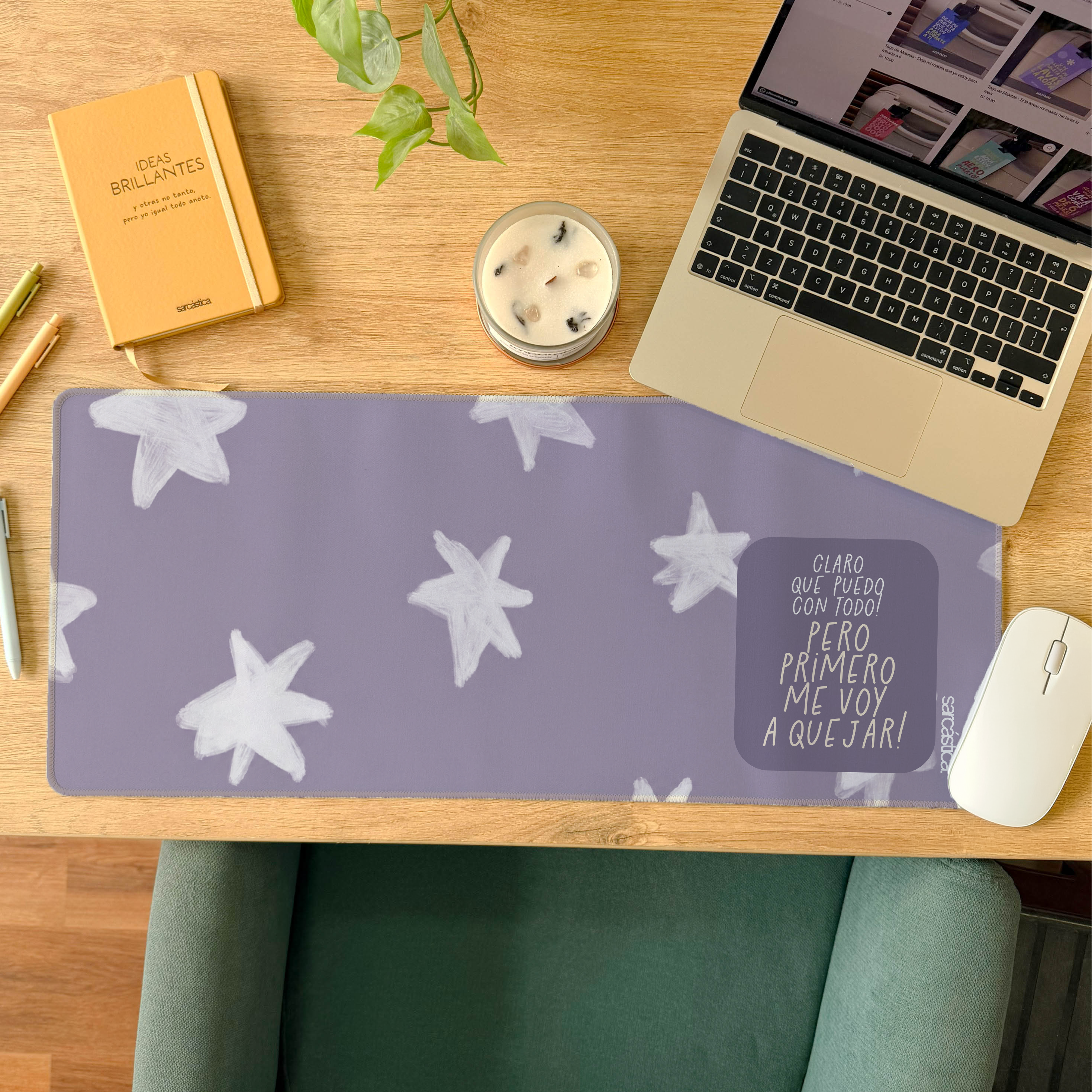 Mousepad ExtraLarge - Claro que puedo con todo! Pero primero me voy a quejar!