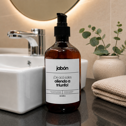 Dispensador [Jabón] - ¡De acá sales oliendo a triunfo!