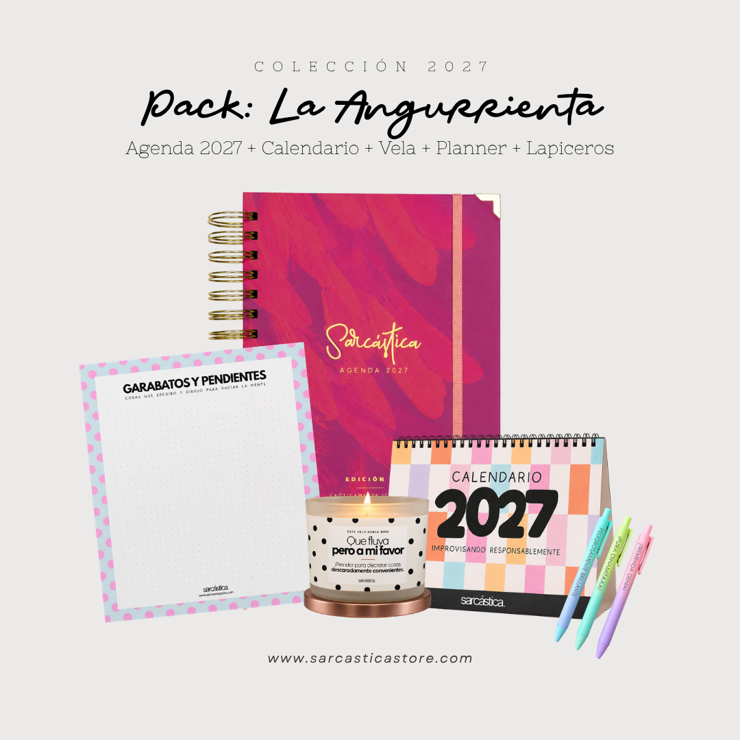 Pack Agenda: La Angurrienta (PREVENTA)