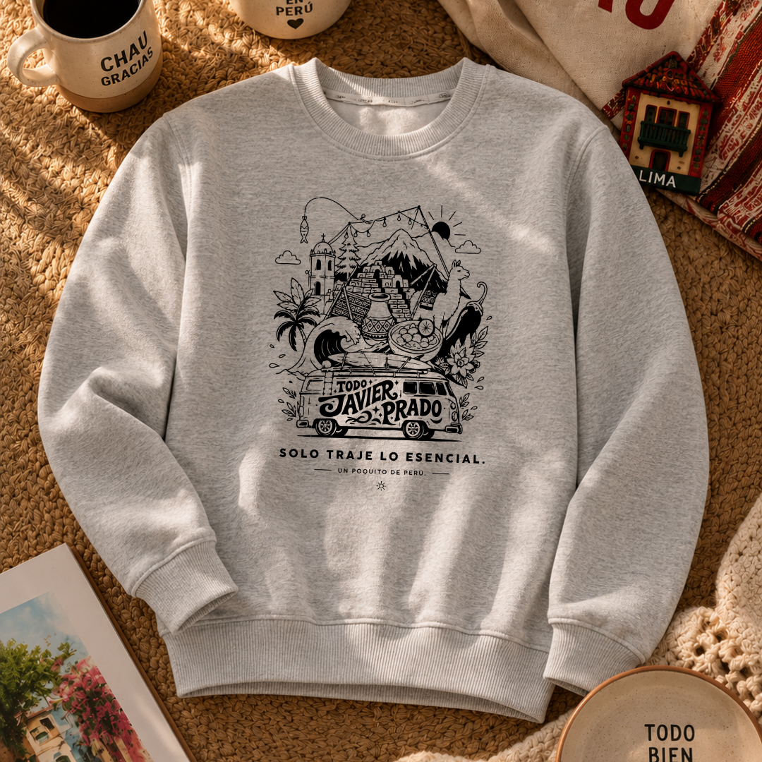 Polera Solo me llevo lo esencial