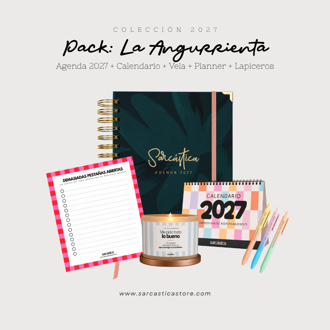 Pack Agenda: La Angurrienta (PREVENTA)