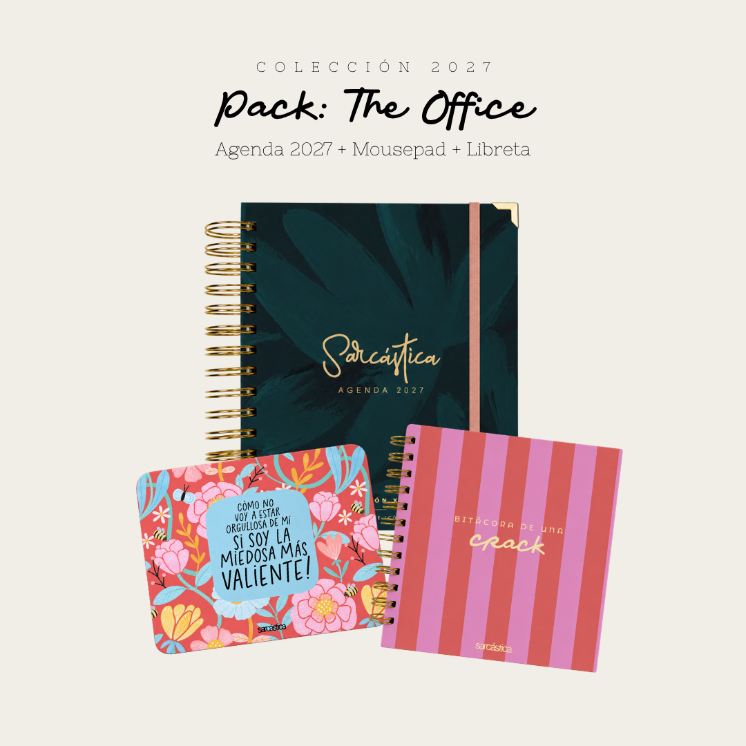 Pack Agenda: The Office (Agenda Sarcástica 2027 + Mousepad + Libreta) (PREVENTA)