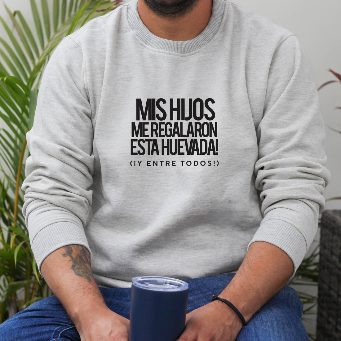 Polera Individual l Papá - Mis hijos me regalaron esta huevada!