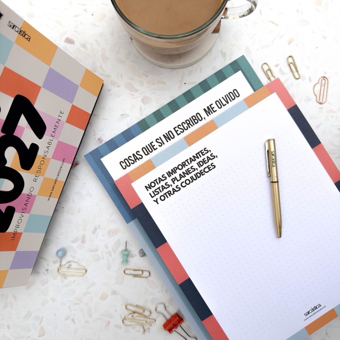 Notepads - Notas importantes, listas, planes, ideas y otras cojudeces