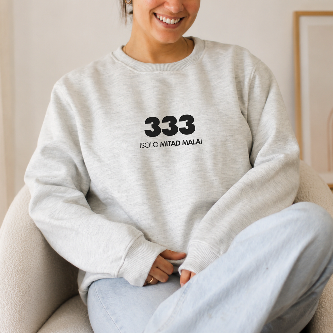 Polera l Mujer - 333 ¡Solo mitad mala!