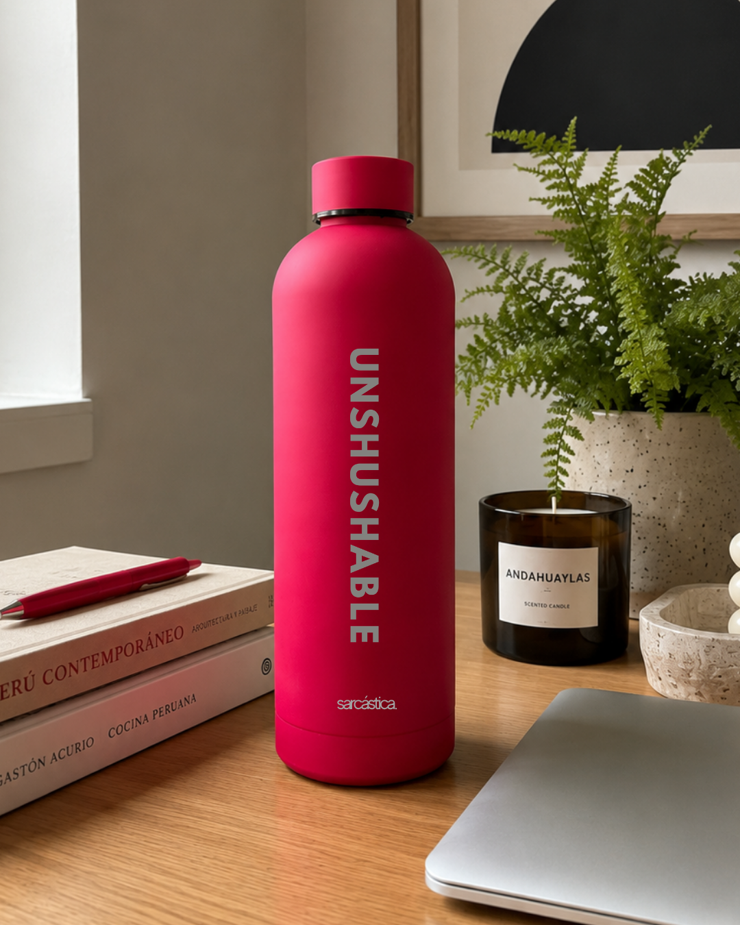 Botella Térmica Velvet: Unshushable