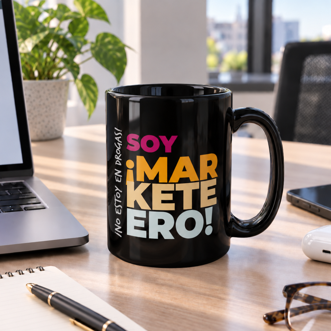 Taza Marketero/a ¡No estoy en drogas!