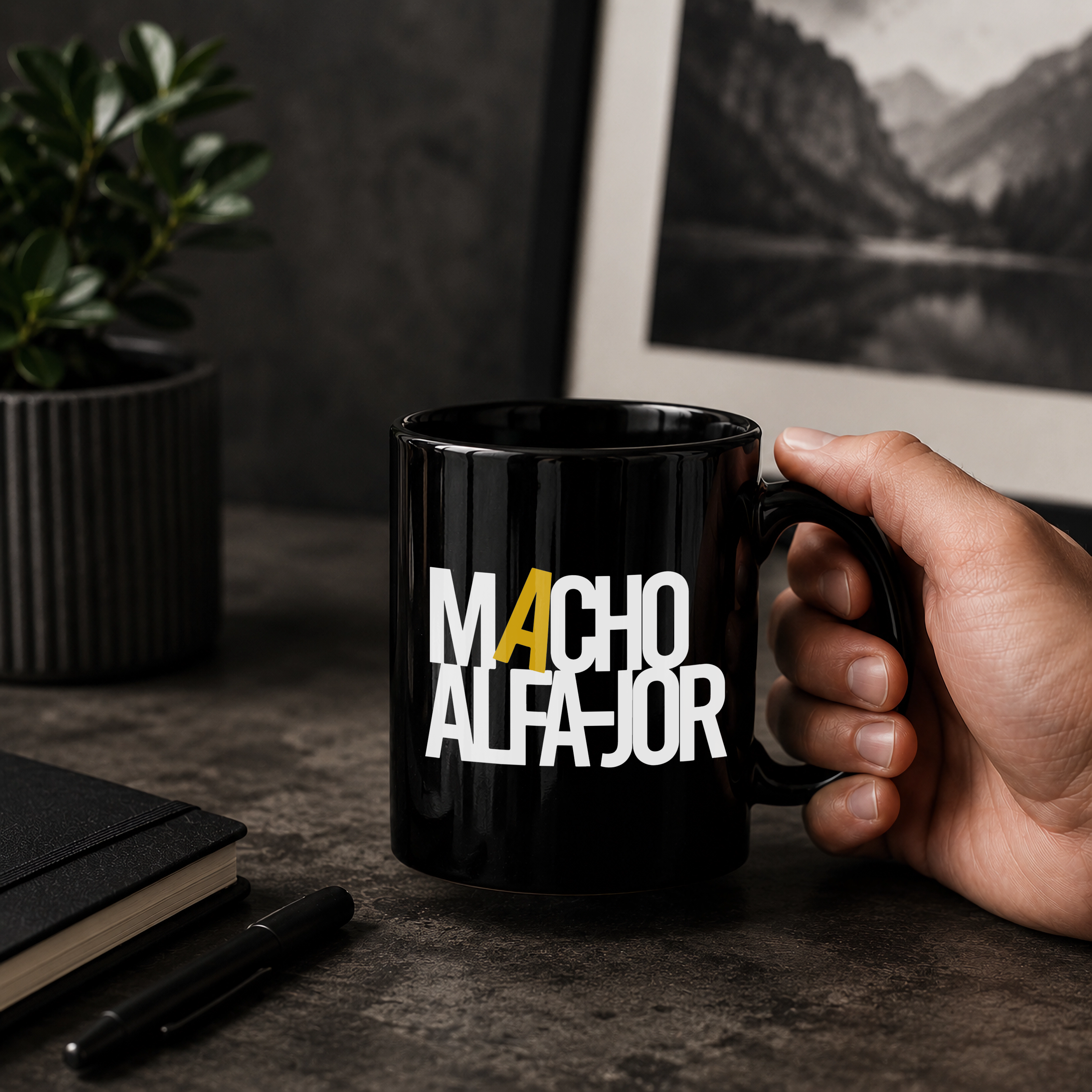 Taza l Para Papá - Macho alfa - jor