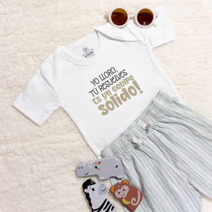 Body para Bebé Mamá - ¡Equipo sólido!