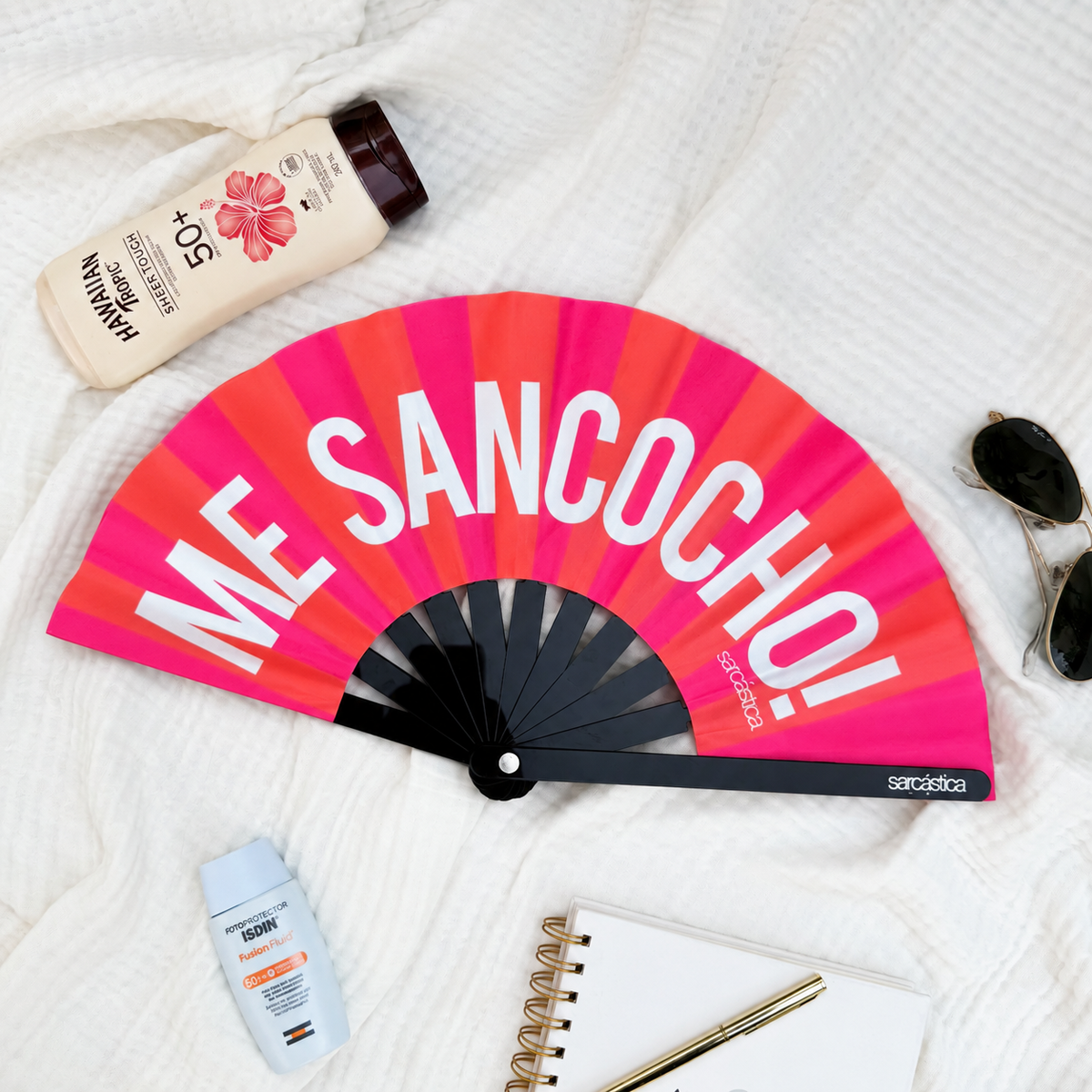 Abanico Me Sancocho - Rayas