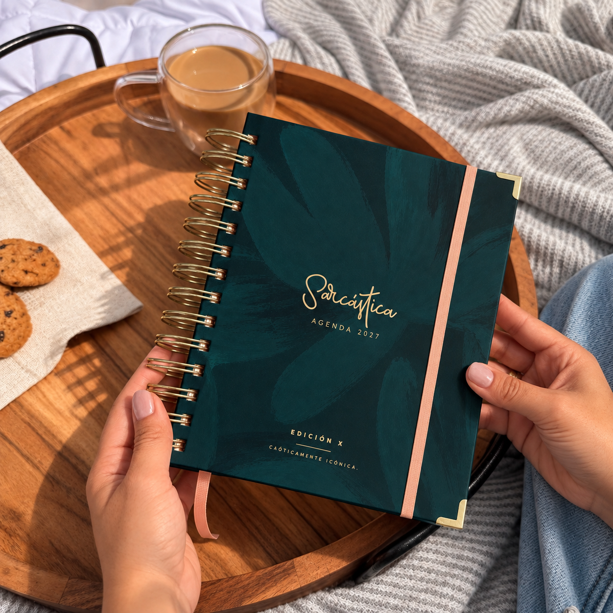 Agenda 2027 DIARIA Sarcástica - BLACK MINT (PREVENTA)