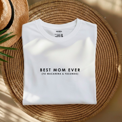 Polo Mujer Mamá - Best mom ever!
