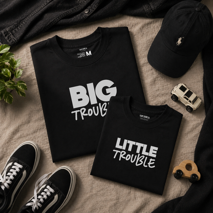 Polos Match l Papá - Big Trouble