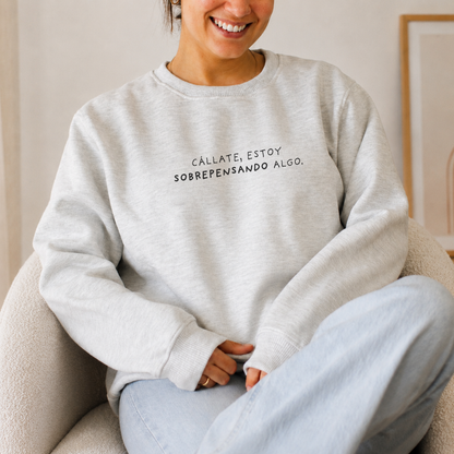 Polera l Mujer - Cállate, estoy sobre pensando algo