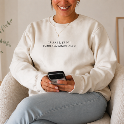Polera l Mujer - Cállate, estoy sobre pensando algo