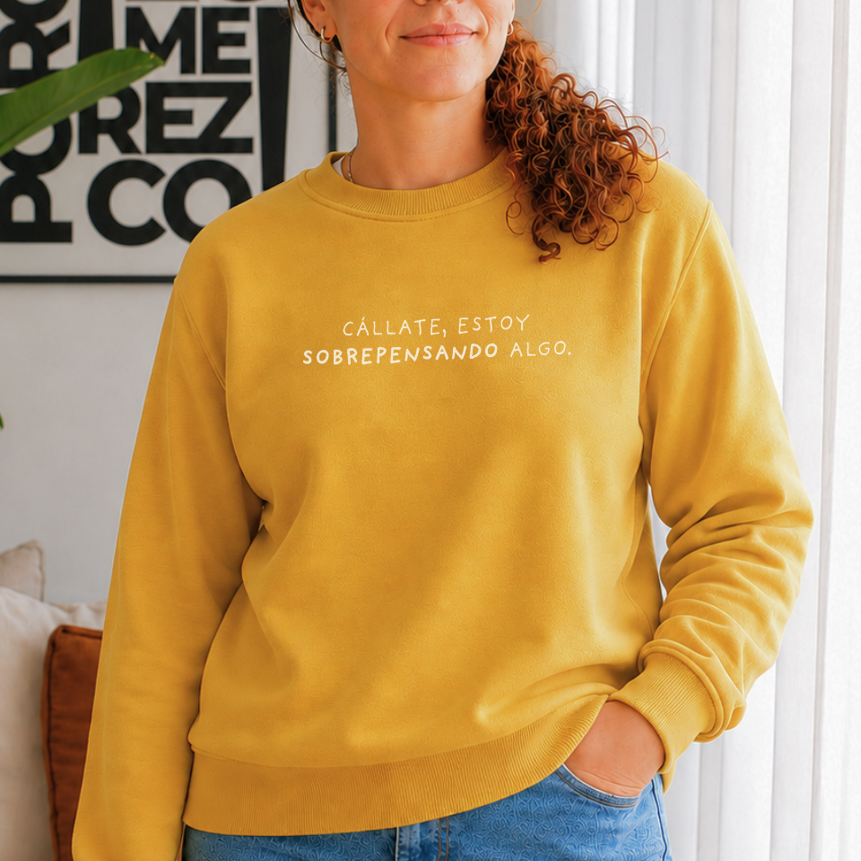 Polera l Mujer - Cállate, estoy sobre pensando algo
