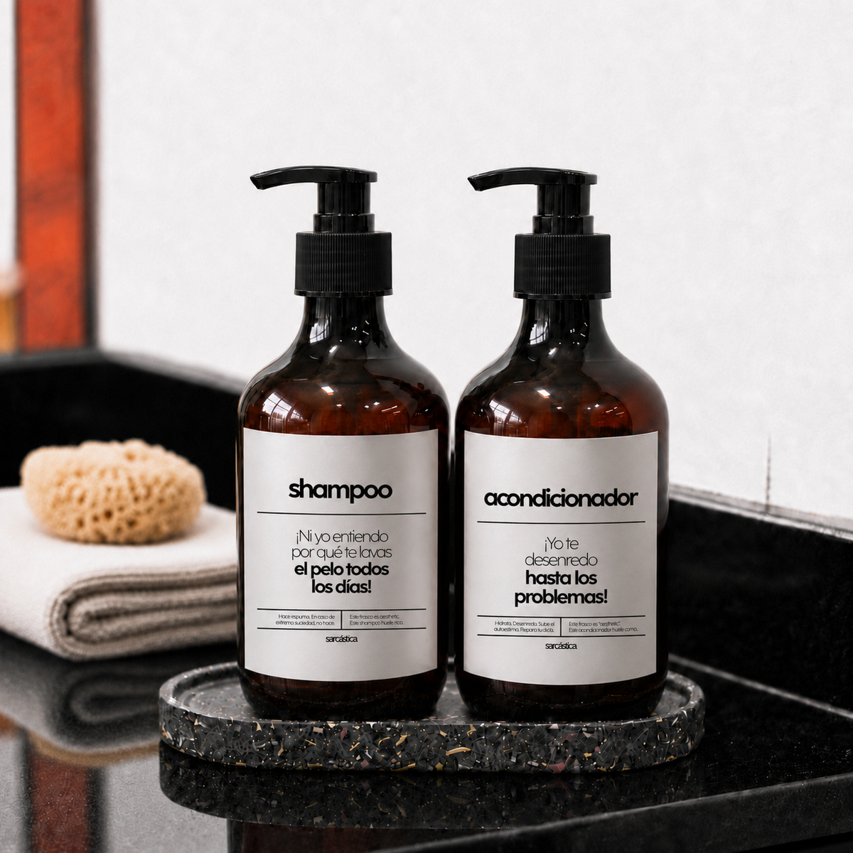 Pack Dispensadores [Shampoo + Acondicionador]