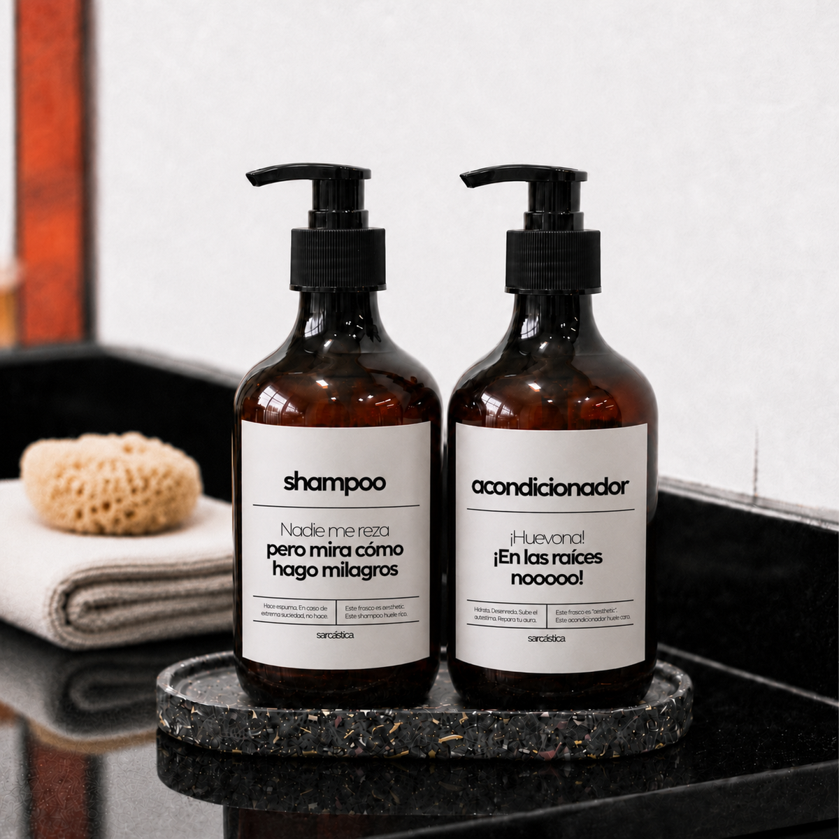Pack Dispensadores [Shampoo + Acondicionador]