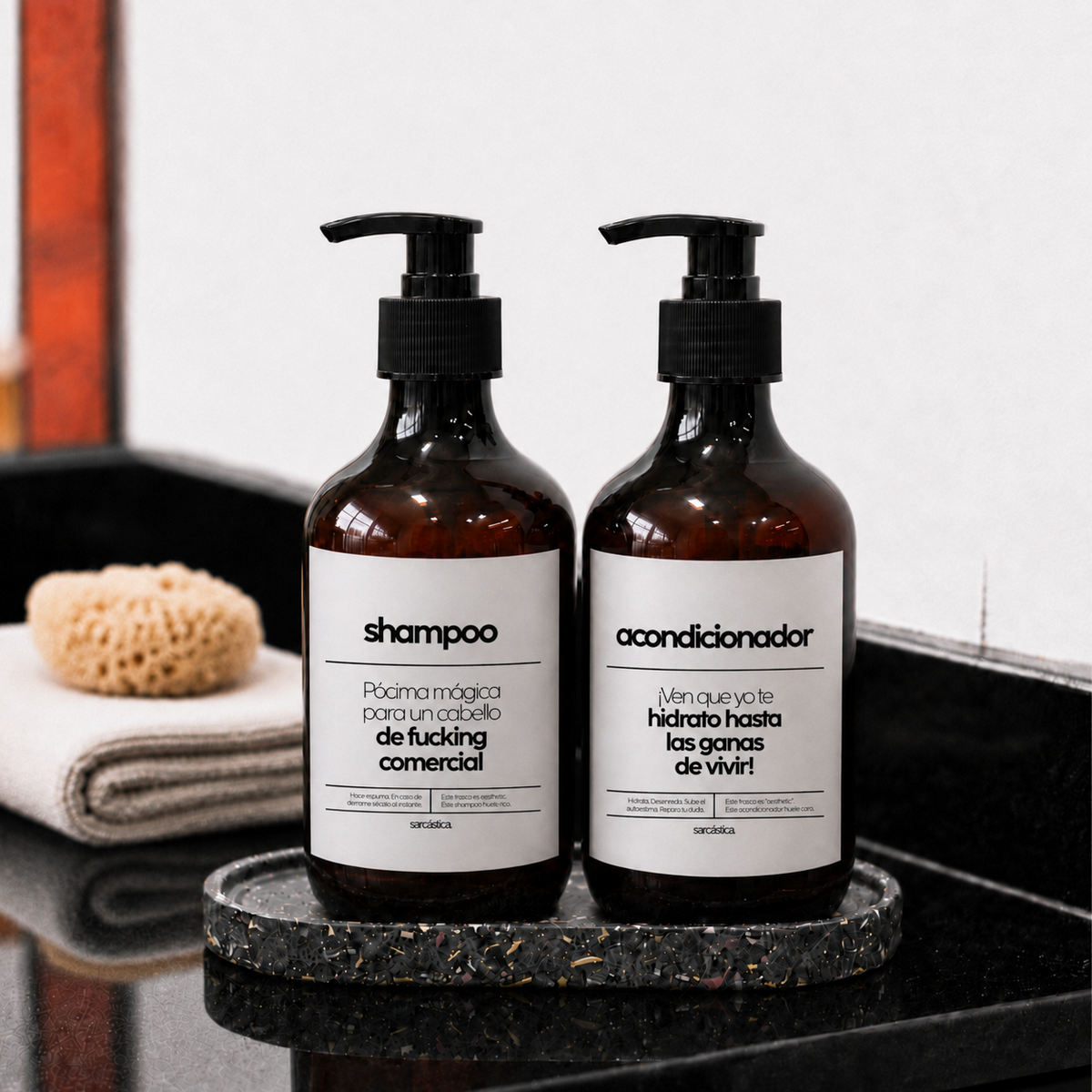 Pack Dispensadores [Shampoo + Acondicionador]