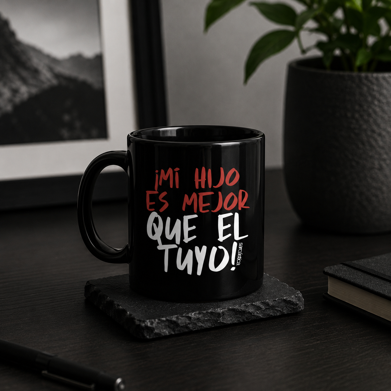 Taza l Para Papá - ¡Mi hijo es mejor que el tuyo!