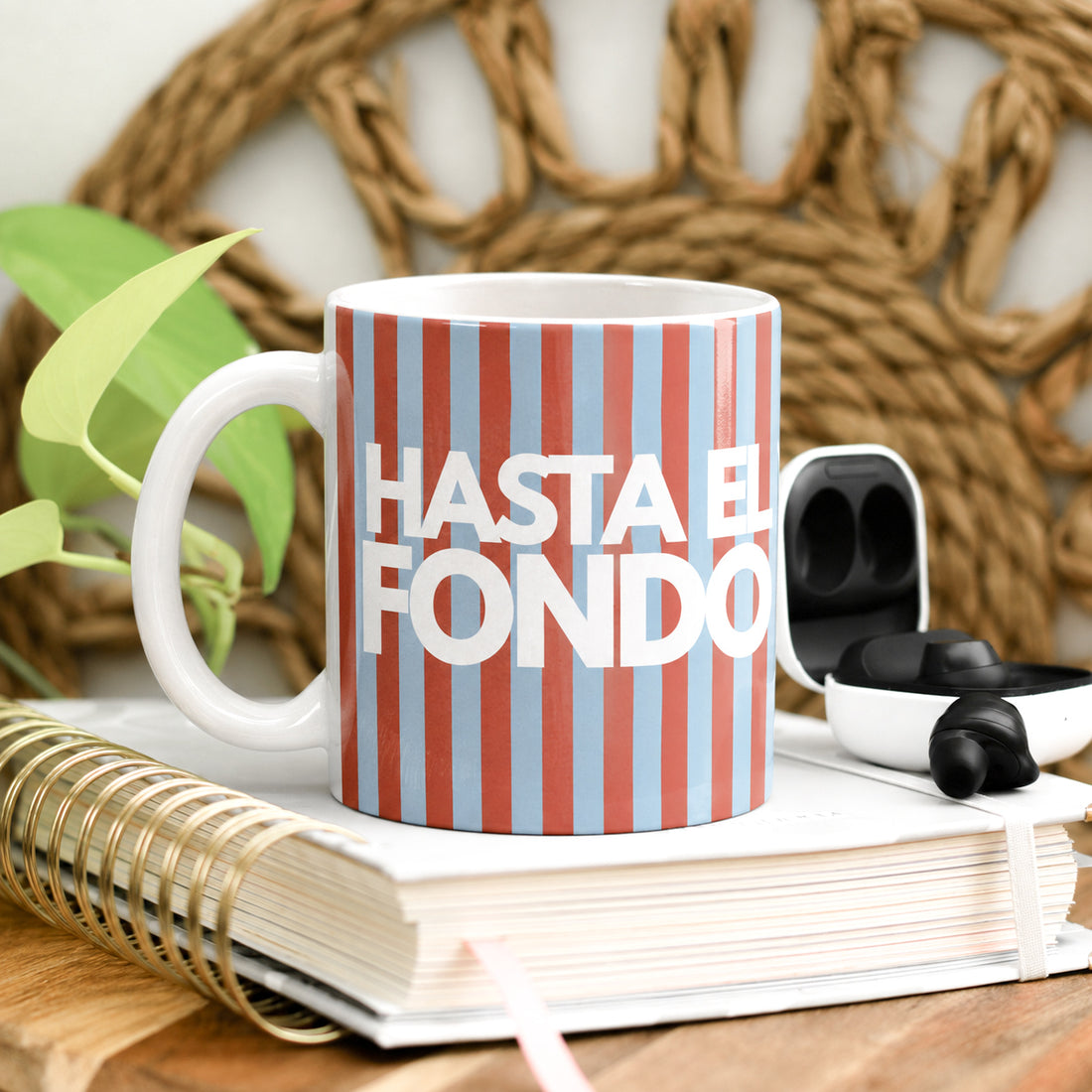 Taza Blanca | Colección - Hasta el fondo