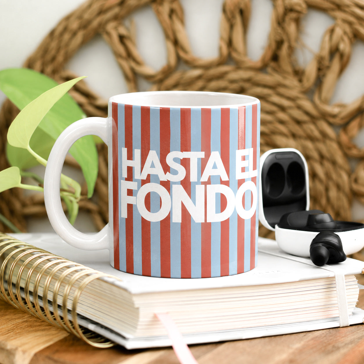 Taza Blanca | Colección - Hasta el fondo