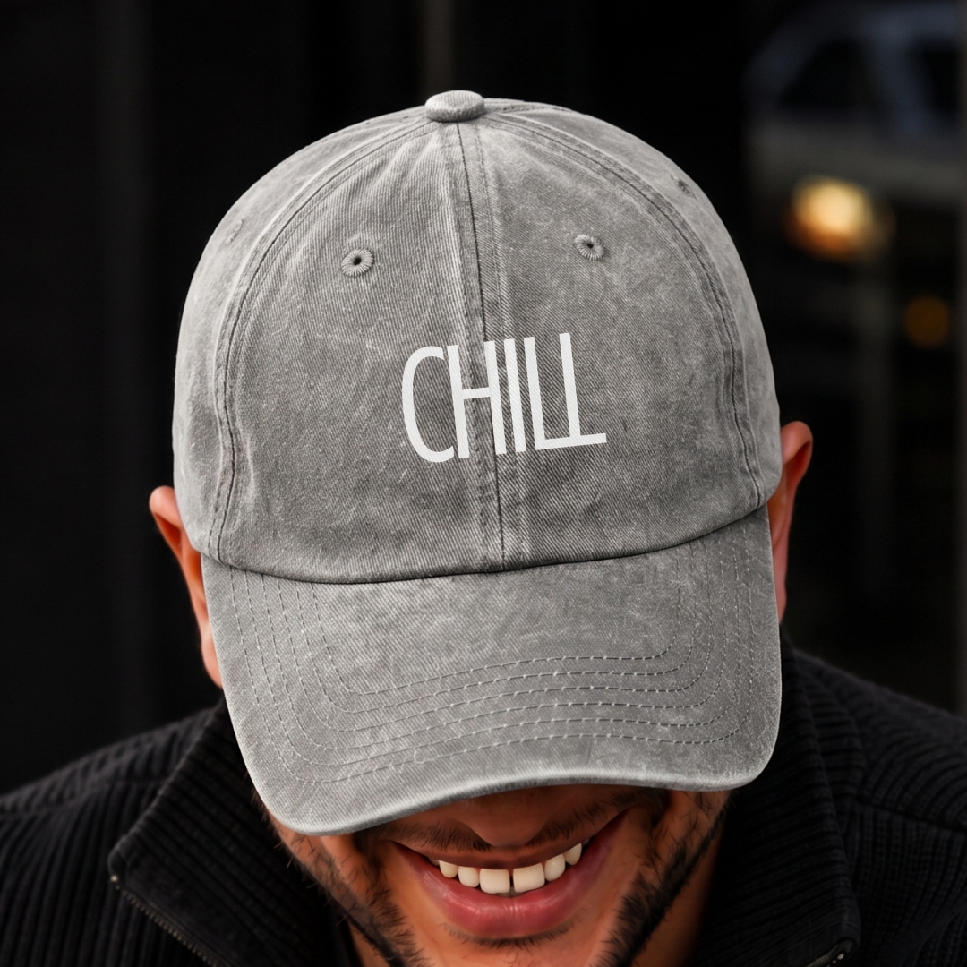 Gorra Washed l Papá - Chill