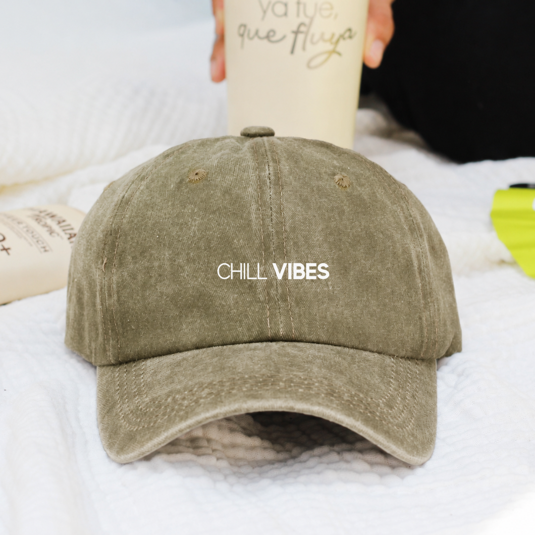 Gorra Washed - Chill Vibes