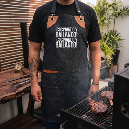 Mandil Edición Papá - ¡Cocinando y bailando!
