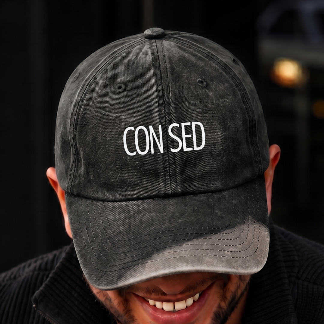 Gorra Washed l Papá - Con sed