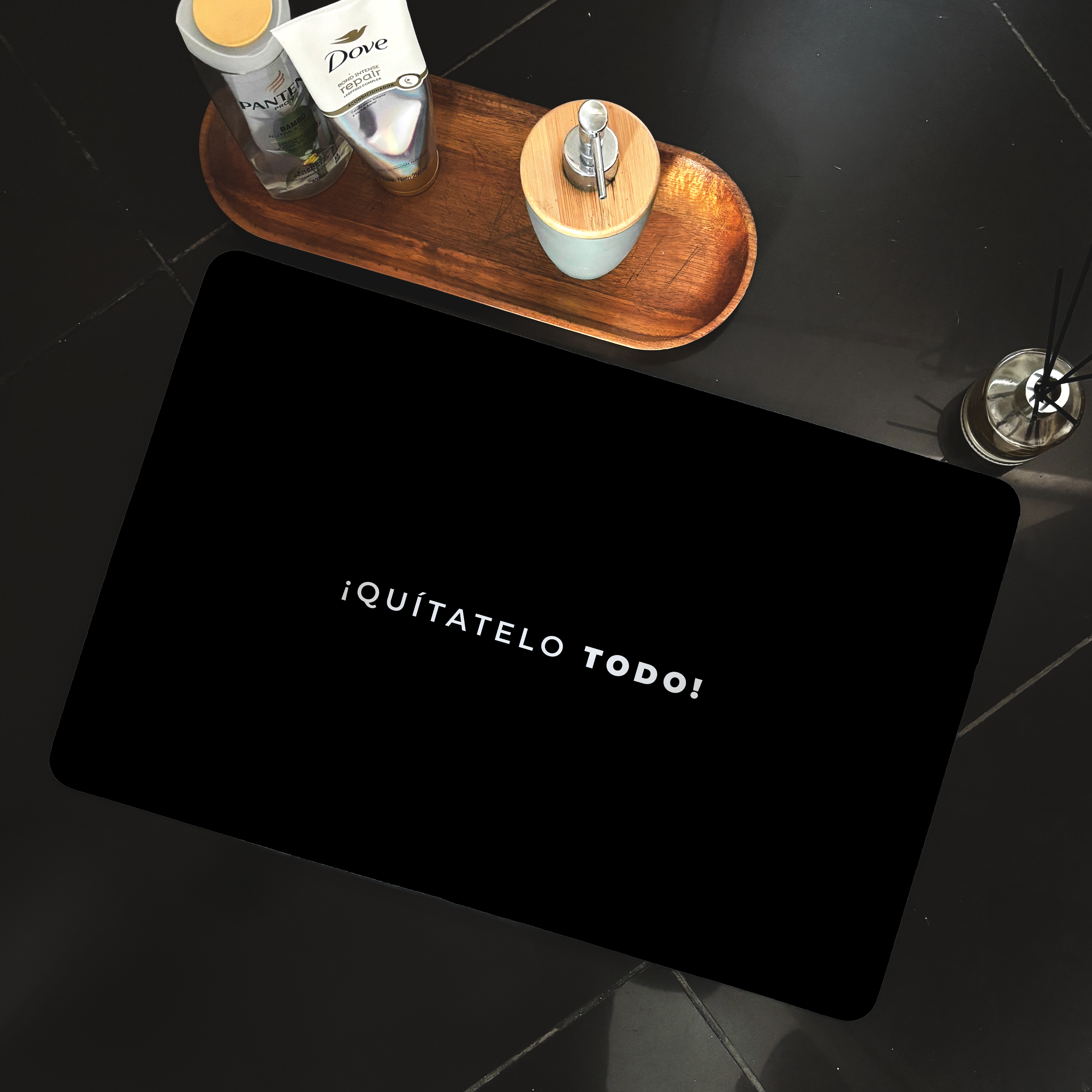 Tapete para baño - Quítatelo todo