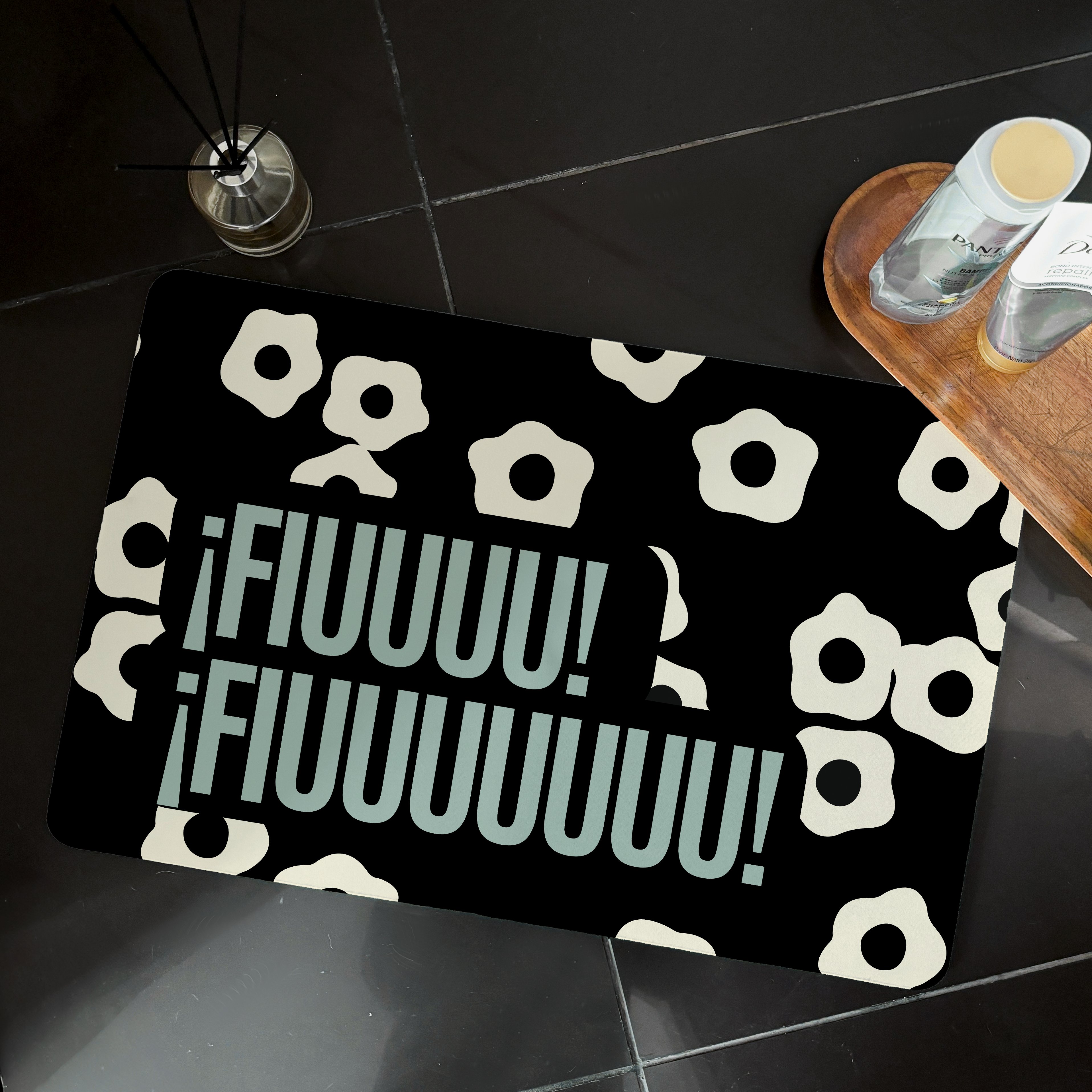 Tapete para baño - Fiuuu! Fiuuu!
