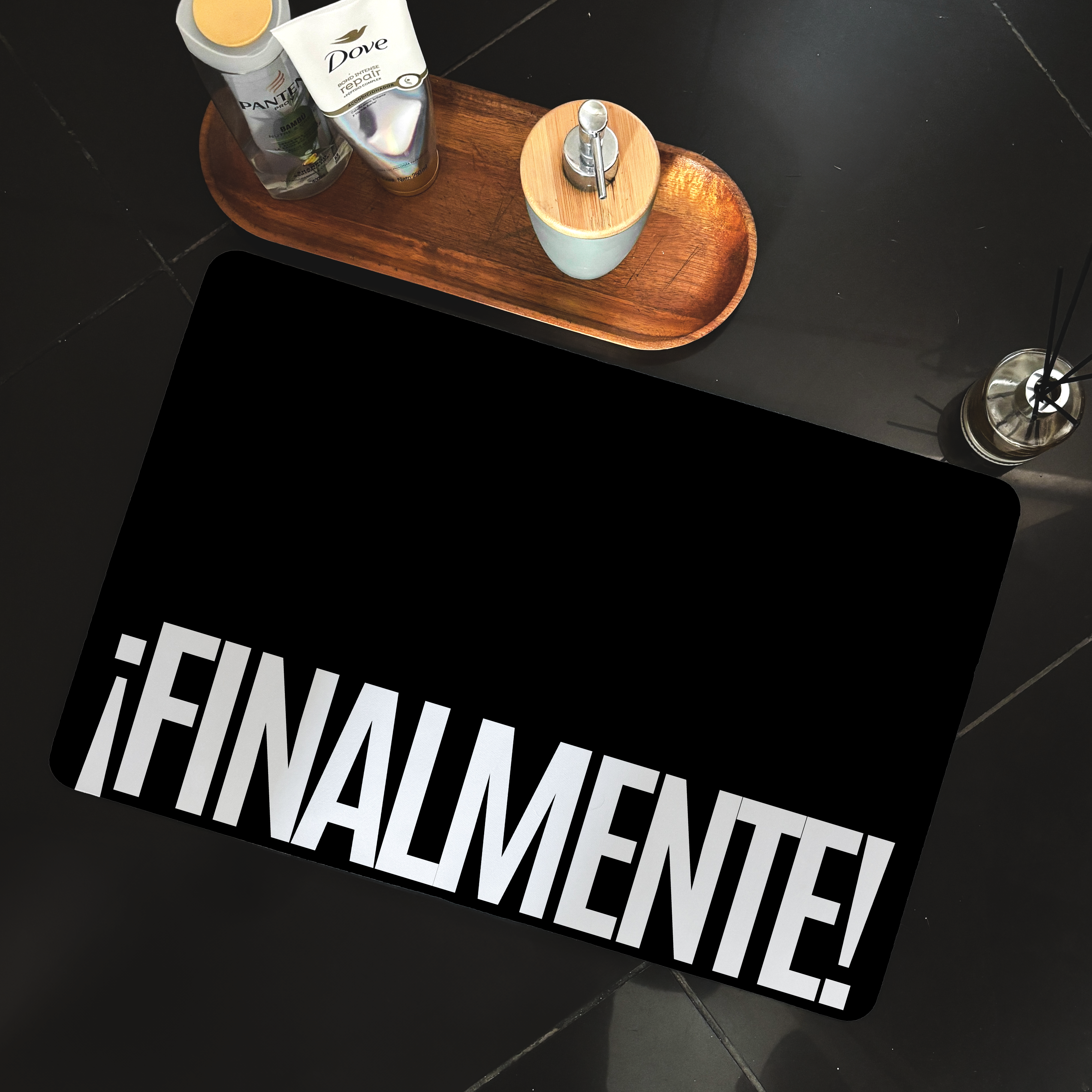 Tapete para baño - ¡Finalmente!