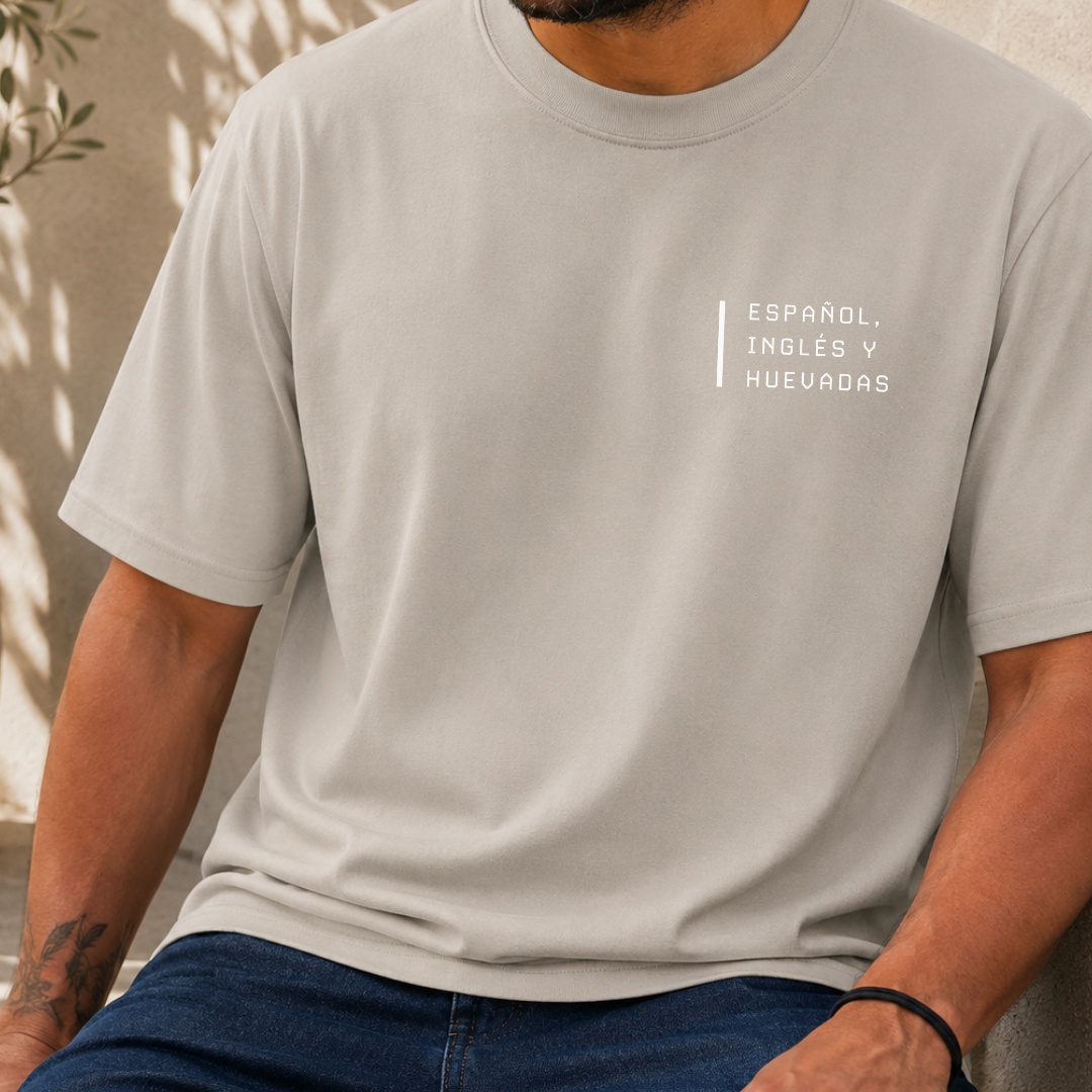 Polo Hombre | Español, inglés y huevadas