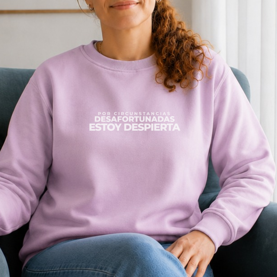 Polera l Mujer - Por circunstancias desafortunadas estoy despierta
