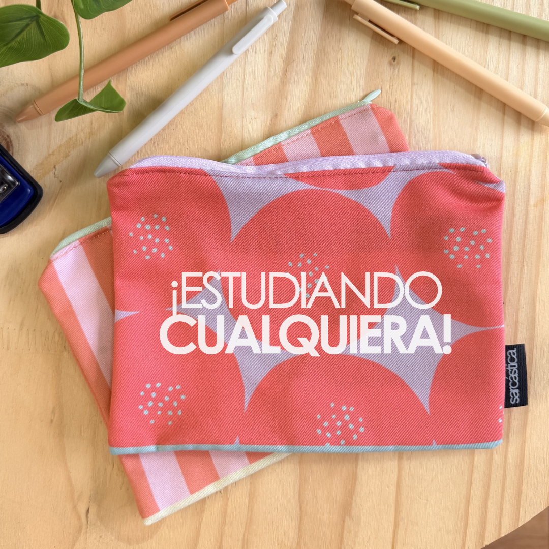 Cartuchera l Para Maestra - ¡Estudiando cualquiera!