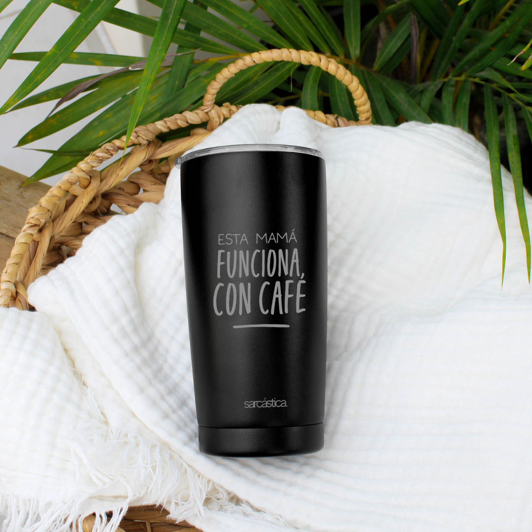 Vaso Térmico Mamá - Funciona con café