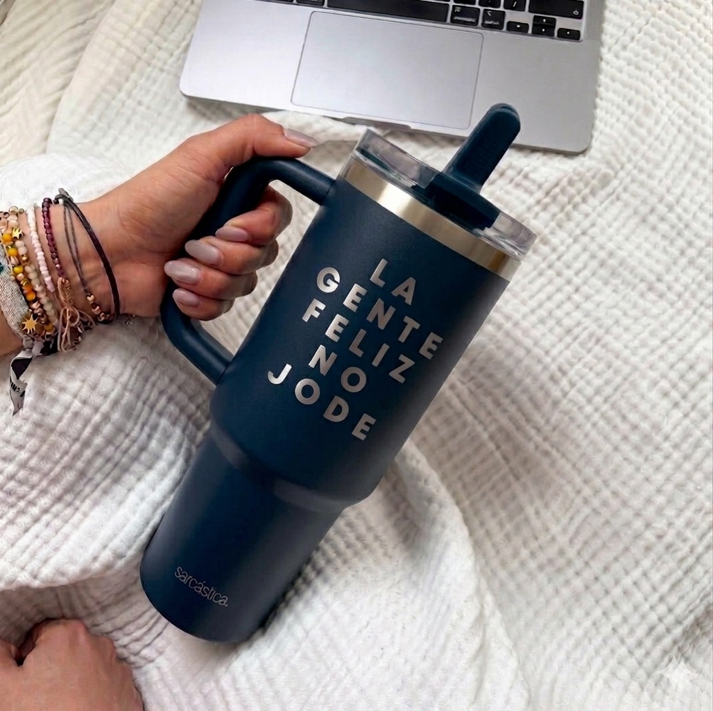 Taza Térmica PRO MAX - La gente feliz no jode